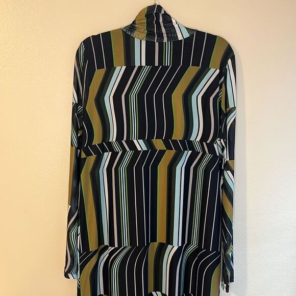 NWT Eloquii Mesh Turtleneck Midi Dress size 20 Plus Size Bodycon - Picture 11 of 13